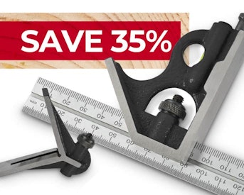 SAVE 35% - Axminster Combination Square Set