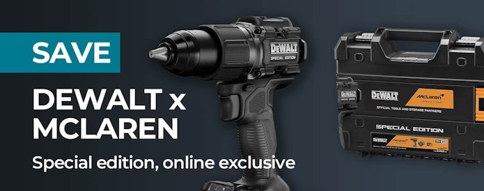 SAVE - DeWalt X McLaren - special edition, online exclusive