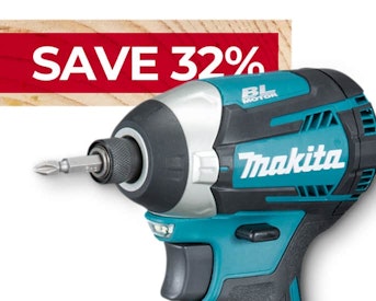 SAVE 32% - Makita Impact Driver 18V Body Only