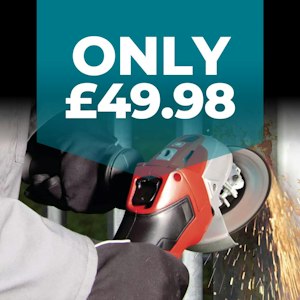 ONLY £49.98 - Einhell 18V Angle Grinder & Battery / Charger Kit