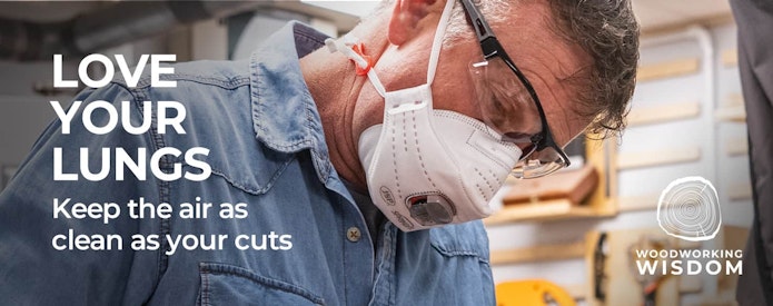 Love your lungs - keep the air as clean as your cuts