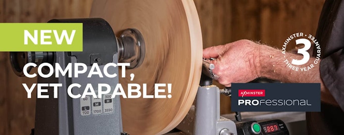 NEW Axminster Professional Lathe