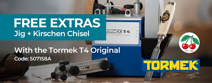 Free Extras with the Tormek T-4 Original
