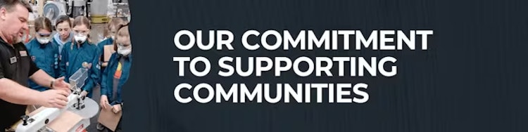 Our commitment to supporting communities