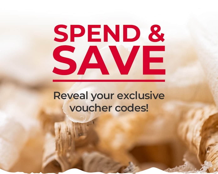 Spend and Save - reveal your exclusive voucher codes!