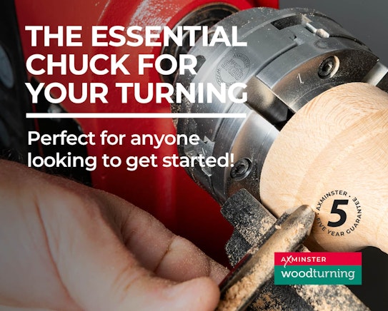 Axminster Woodturning SK88 chuck package