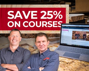 SAVE 25% on courses