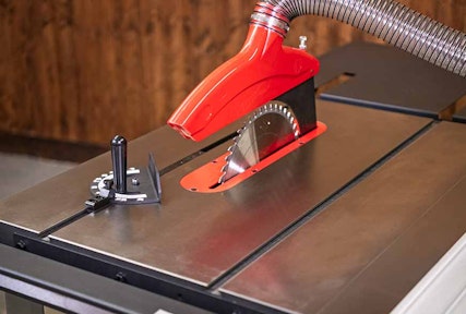 Twin mitre fence table slots