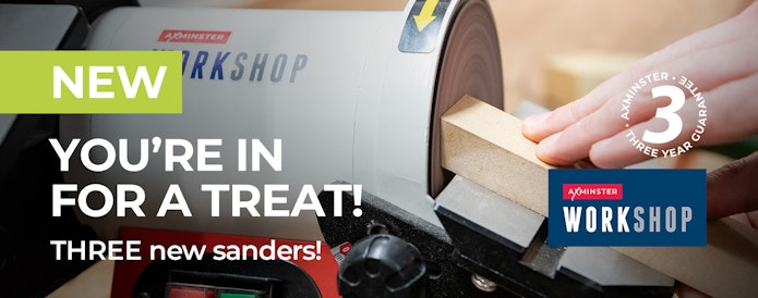 You're in for a treat - THREE new sanders