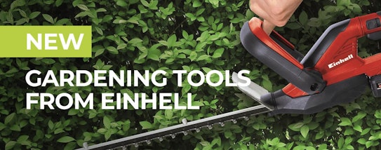NEW Gardening tools from Einhell