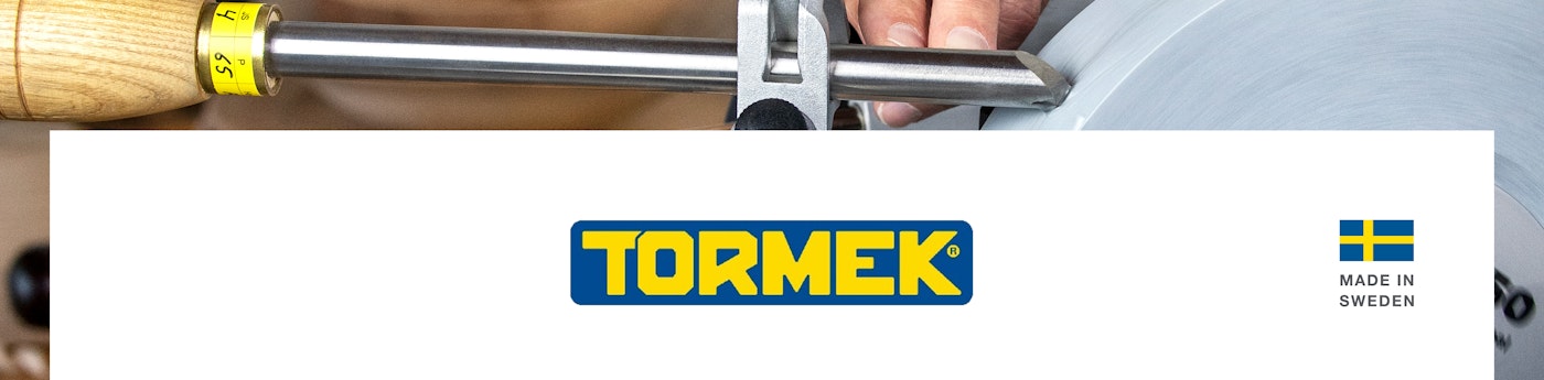 Tormek store front - Made in Sweden