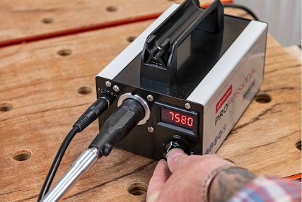 Variable speed with RPM display