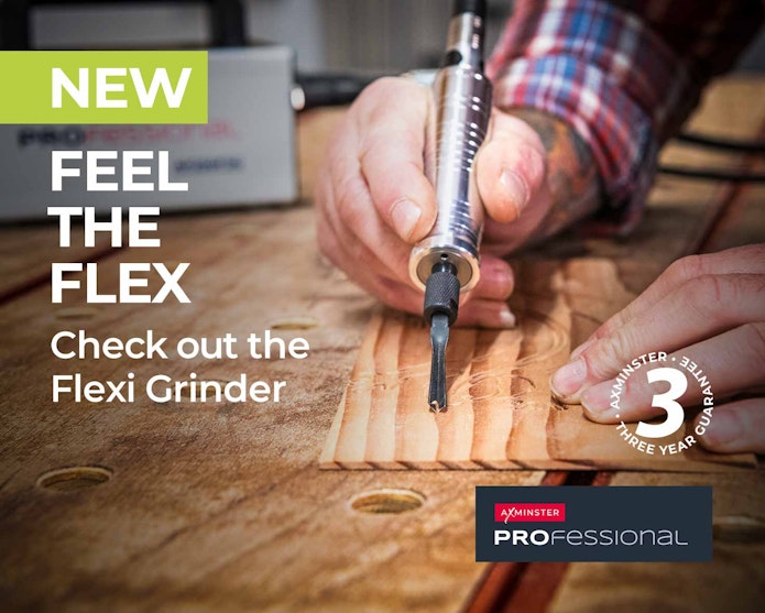 Check out the new Axminster Professional Flexi Grinder