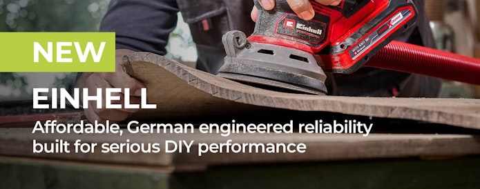 NEW Einhell Power Tools - affordable, German engineered reliability built for serious DIY performance