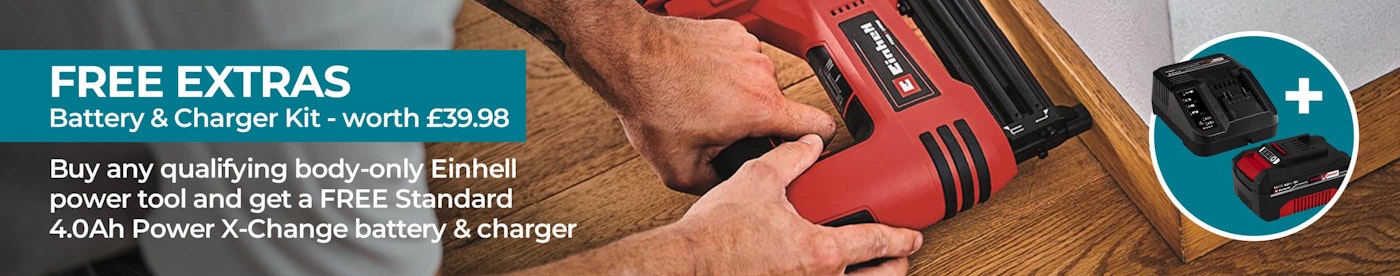 Free Extras with Einhell Power Tools