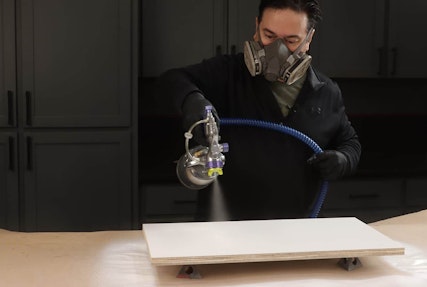 Spray thick paints with ease