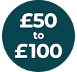 £50 - £100