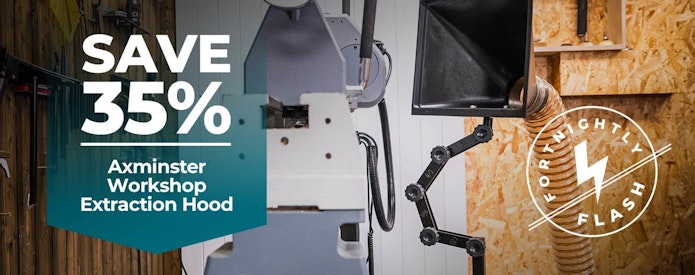SAVE 35% - Axminster Workshop Extraction Hood