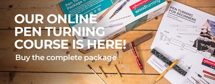 New online Pen Turning course - buy the complete package