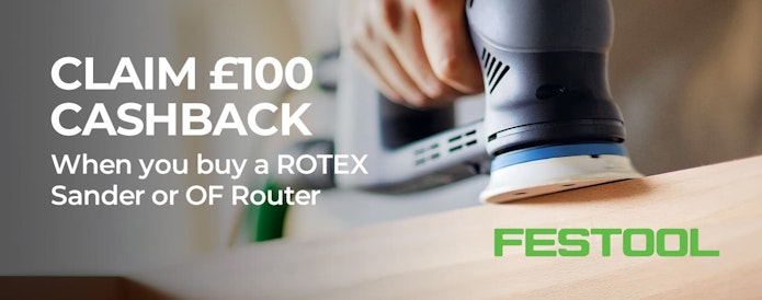 Festool - claim £100 cashback