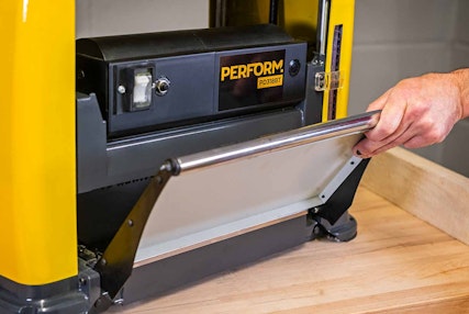 Fold down extension tables