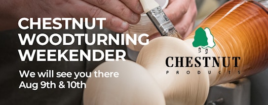 Chestnut Woodturning Weekender