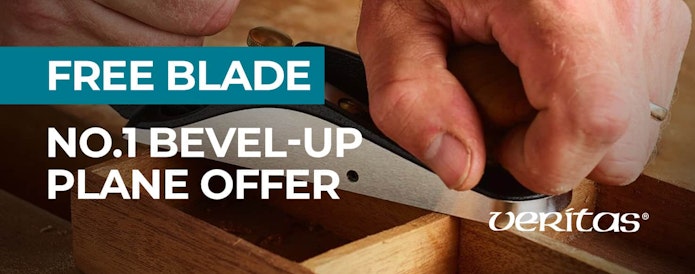 Veritas Bevel-Up Plane with FREE Blade