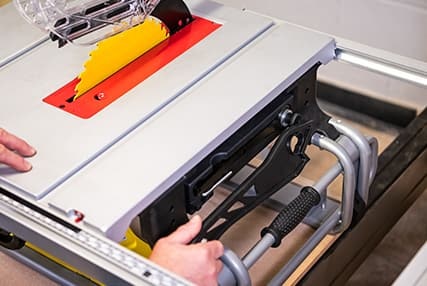 PD254TS saw bench - push stick