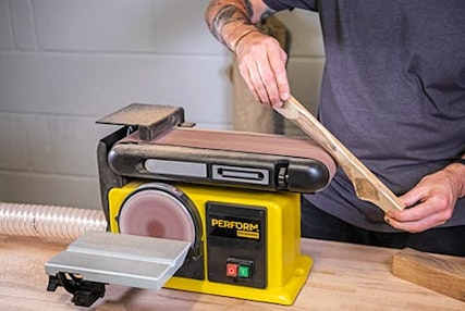Perform PD150BDS Belt & Disc Sander - strong, robust construction