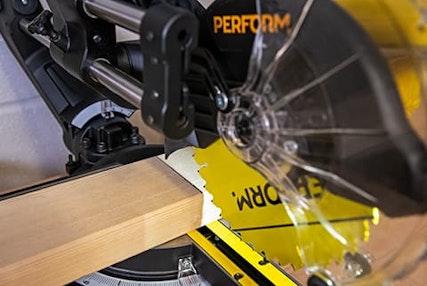 Perform PD216MS Mitre Saw - secure clamping