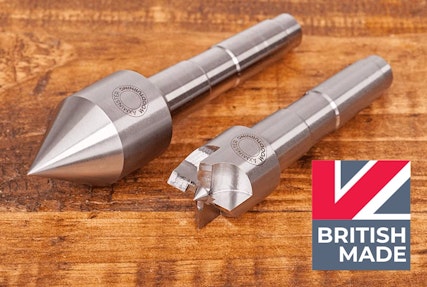 Supplied with Axminster Woodturning Centres