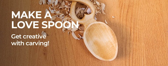 Make a love spoon - get creative with carving