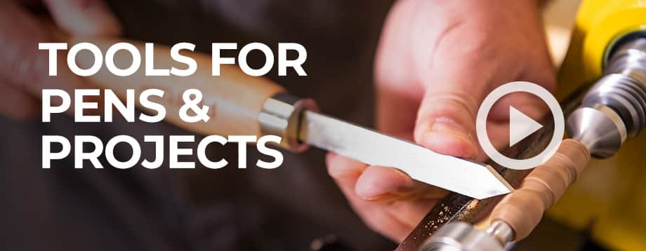 Perform woodturning tools for pens & projects