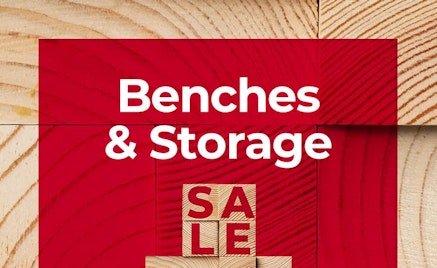 SALE - Benches & Storage